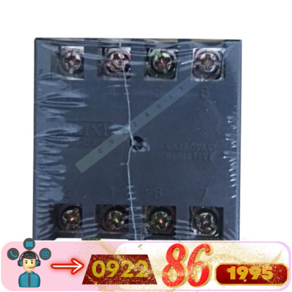 Delixi Hiển Thị Kỹ Thuật Số Rơ Le Thời Gian JSS48A-3 0.01S-999H AC220V Có Thể Điều Chỉnh mới