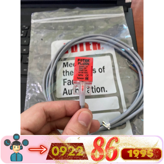 Cảm biến tiệm cận Fotek  PL-05N - PL-05NB - PL-05P -  PL-05PB  mới