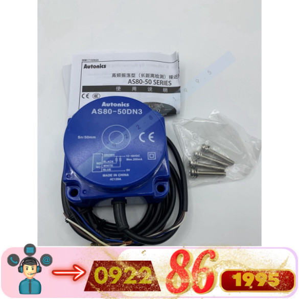 Autonics Công Tắc Tiệm Cận  AS80-50DP3 - AS80-50DN3 mới