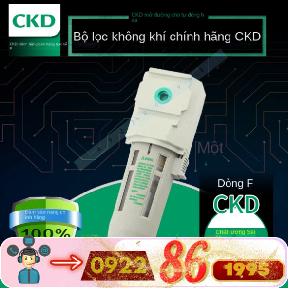 Ckd    Bộ Lọc Khí F3000-8-W - F3000-10-W - F4000-8-W - F2000-10-W - F4000-15-W - F2000-8-W mới