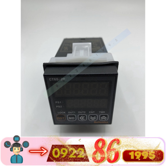 CT4S-2P4T CT6M-1P4 CT6S-2P2-2P4-I2T Bộ Đếm Autonics mới