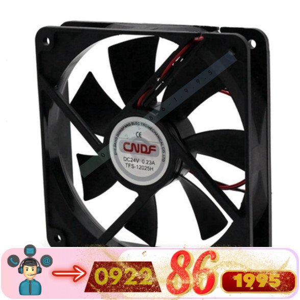 Quạt Làm Mát Cndf  TFS-8025 TFS-4010 TFS-9225 TFS-8025 TFS-12025 TFS-9225  TFS-6015 TFS-12025 TFS-60