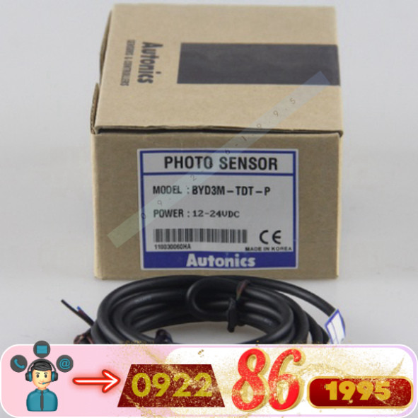 BYD3M-TDT2-P BYD3M-TDT1 Cảm Biến Quang  Autonics mới