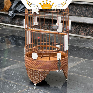 Lồng chim Puteh - Banzi design (painted)