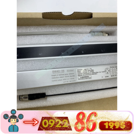 Autonics Cảm biến vùng BW40-04 06 08 10 12 14 16 18 20 22 24P mới
