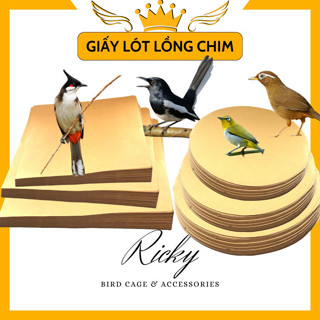 Giấy lót lồng chim chào mào, khuyên, vuông, tròn đủ kích cỡ lớn nhỏ - trọng lượng 2kg