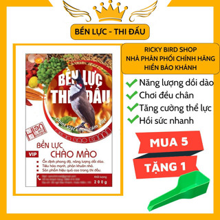 Cám Chào Mào Tăng Lực, Bền Lực Hiển Bảo Khánh VIP - Cám kích lửa chào mào thi đấu Ricky bird