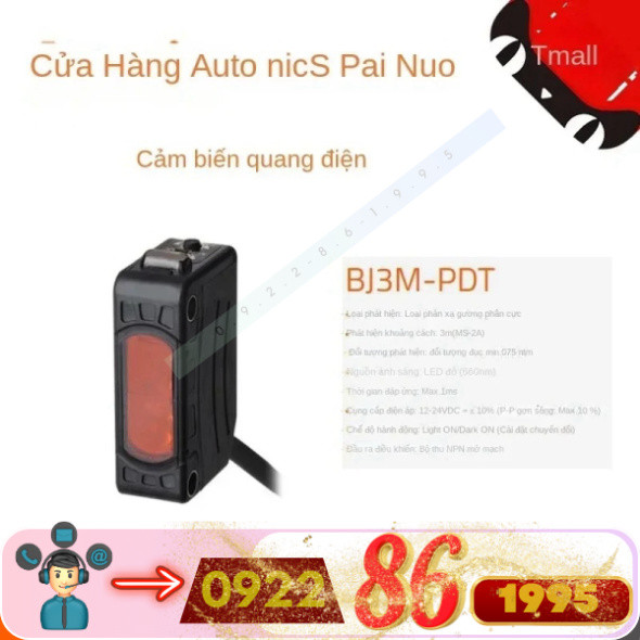 Cảm Biến Quang Autonics BJ3M-PDT - BJ3M-PDT-P - BJ7M-TDT - BJ7M-TDT-P mới