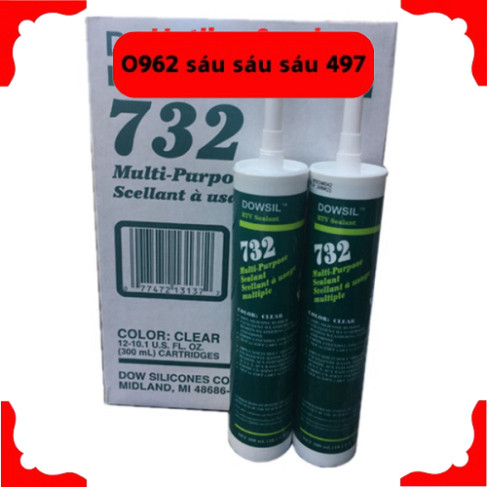 Keo dán thủy tinh DOWSIL 732 , DC732
