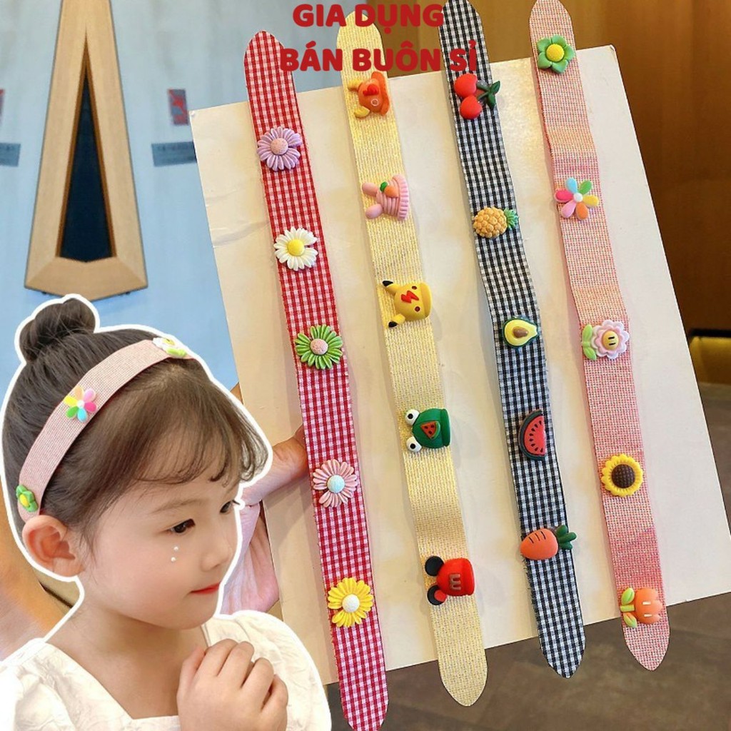 Băng Đô Dán Tóc Mái Phong Cách Hàn Quốc Cho Bé T2