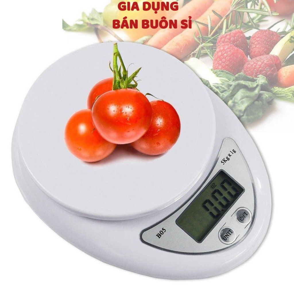 Cân Thực Phẩm Điện Tử 5Kg 5000g