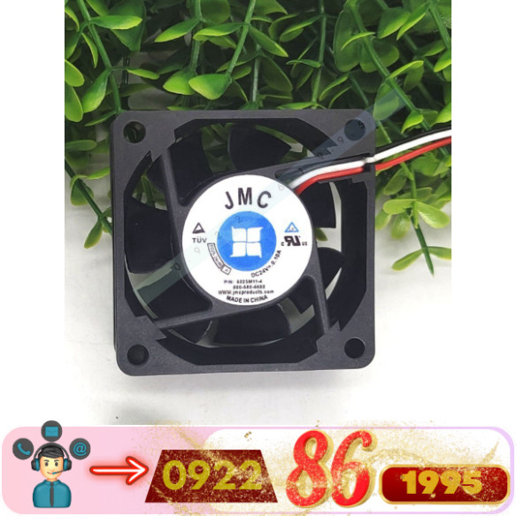 Quạt Làm Mát JMC 6025-24hb 6025-24hA   24V 0.10a  mới