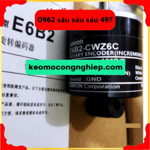 Encoder Bộ Mã Hóa Vòng Quay omron E6B2-CWZ6C 100 Xung 100P/R