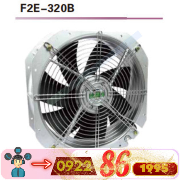 Quạt làm mát F2E-320B-230 Leipole 230VAC - 100/140W mới