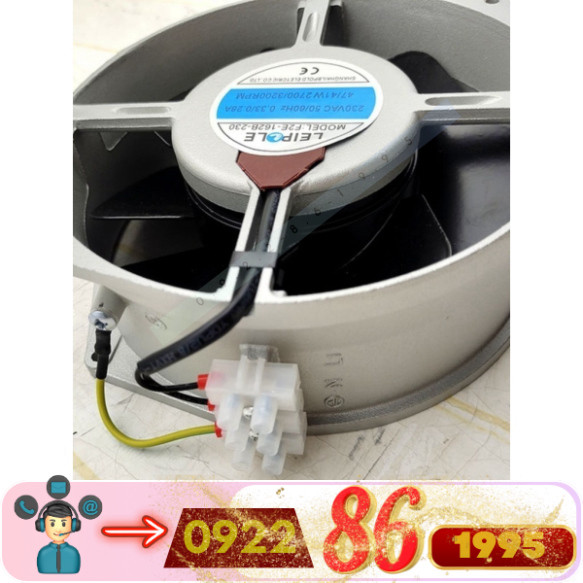 Quạt làm mát F2E-162B-230 Leipole 230VAC - 37/33W mới