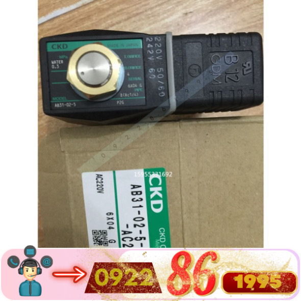 Van   Điện  Từ Ckd AB41-03-1-02E-DC24V AB41-03-2-02E-DC24V AB41-03-3-02E-DC24V AB41-03-4-02E-DC24V A
