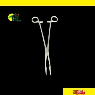 Kẹp bông (panh đầu rắn sản khoa) dài 25cm