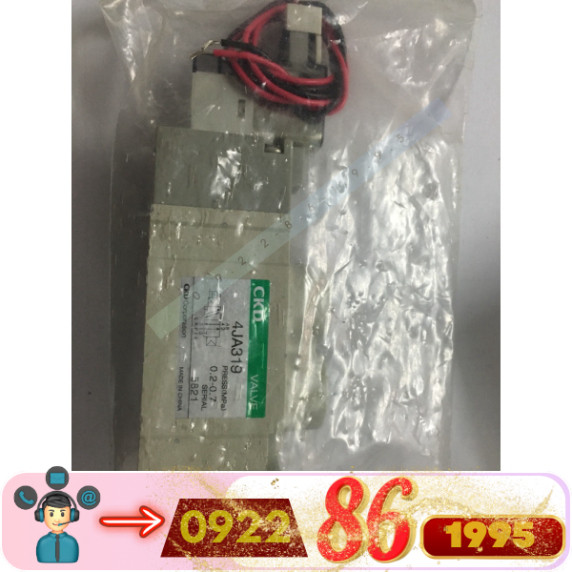 4ja319-08-e2-3 Van  Điện  Từ Ckd  4JA319-08-E2-3 mới