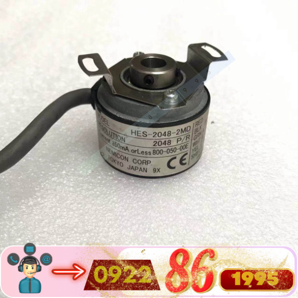 HES-2048-2MD 2048 P/R Bộ Mã Hóa  Nội Bộ Servo  Mã Hóa Nemicon mới