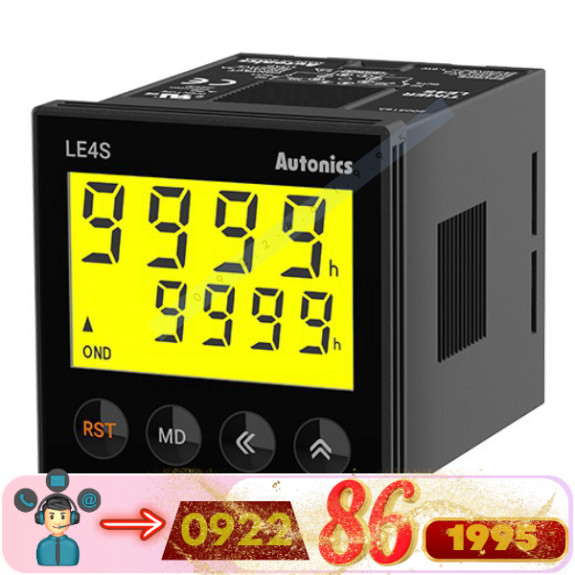 Bộ định thì Autonics LE4S, LE4SA mới