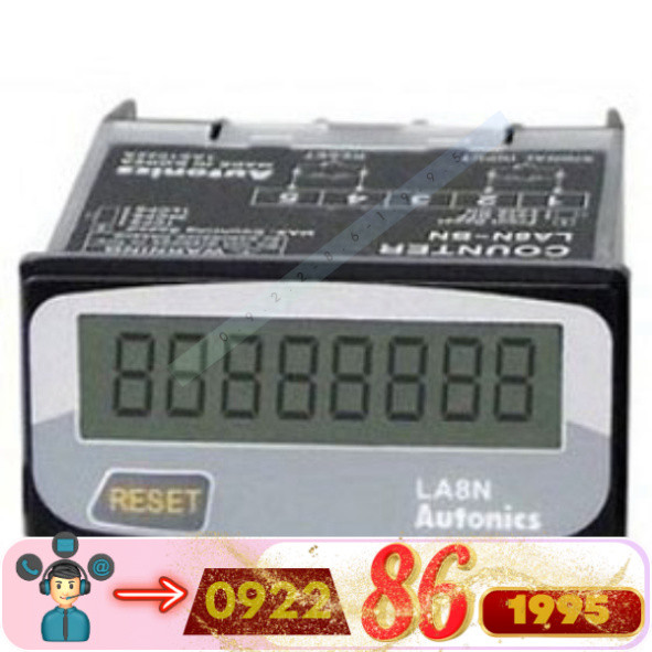 Bộ đếm Autonics LA8N-BN-L mới