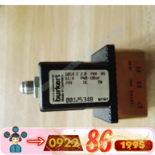 6014c   Van Điện  Từ   G1/4 2 Phút G1/8 1 PHÚT Burkert mới