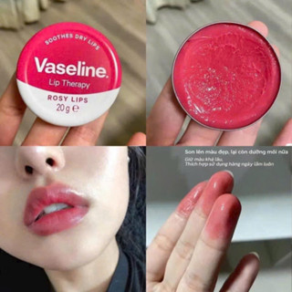   lẻ 1 hũ  Son dưỡng môi Vaseline Lip Therapy Rosy 20g 