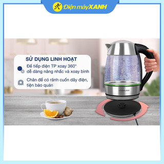 Bình đun siêu tốc Lock&Lock 1.8 lít EJK341