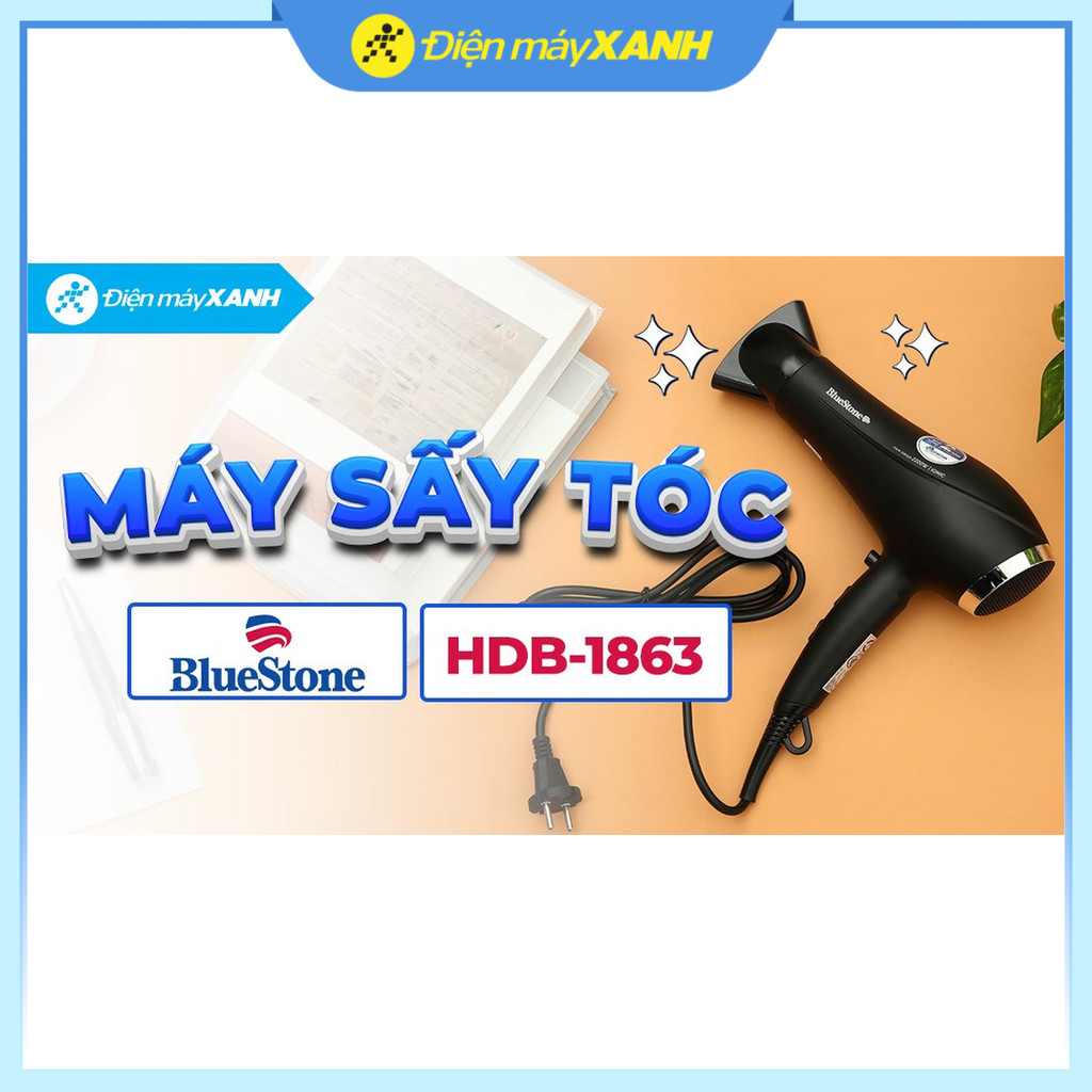 Máy sấy tóc 1850-2200W BlueStone HDB-1863