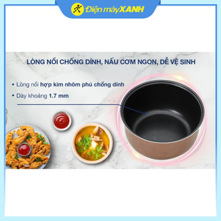Nồi cơm điện tử BlueStone 1.5 lít RCB-5946
