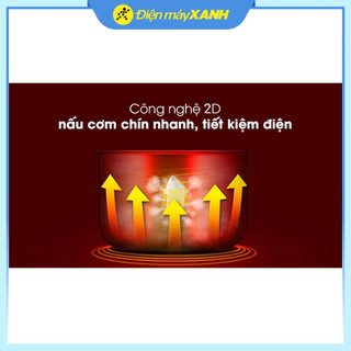 Nồi cơm nắp gài Sharp 1.8 lít KS-18TJV