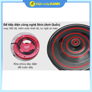 Bình đun siêu tốc Delonghi 1 lít KBLA2000.R