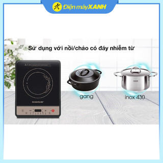 Bếp từ Sunhouse SHD6159 Công suất 1800W