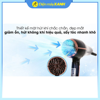 Máy sấy tóc 1900 - 2300W Bluestone HDB-1958 - Chính hãng bảo hành 2 năm