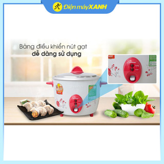 Nồi cơm nắp rời Sharp 1.5 lít KSH-D15V - Chính hãng bảo hành 12 tháng