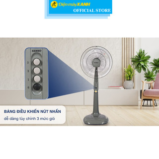 Quạt đứng Senko DH1600 - Chính hãng