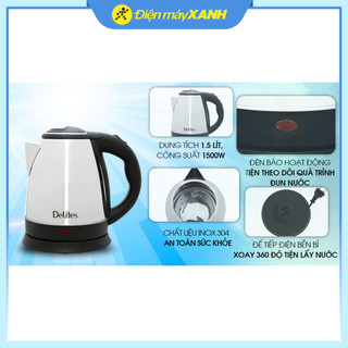 Bình đun siêu tốc Delites 1.5 lít ST15S01
