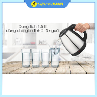 Bình đun siêu tốc Delites 1.5 lít ST15S01