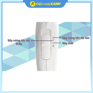Máy sấy tóc 1200W Delites MST02