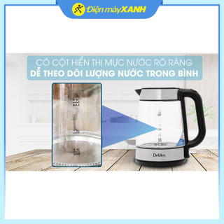 Bình đun siêu tốc DELITES 1.7 lít FD-625
