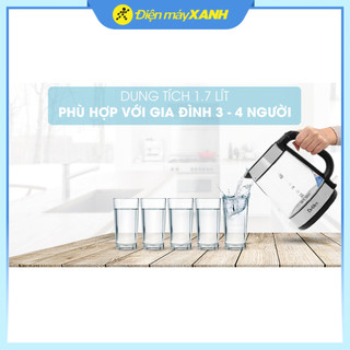 Bình đun siêu tốc DELITES 1.7 lít FD-625