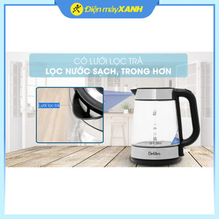 Bình đun siêu tốc DELITES 1.7 lít FD-625