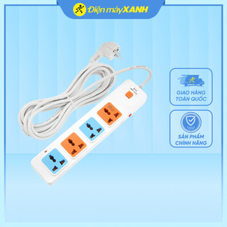 Ổ cắm điện Comet 4 lỗ 5m CES10405