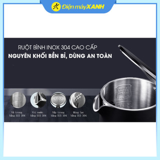  Bình đun siêu tốc TOSHIBA 1.5 lít KT-15DS1NV 