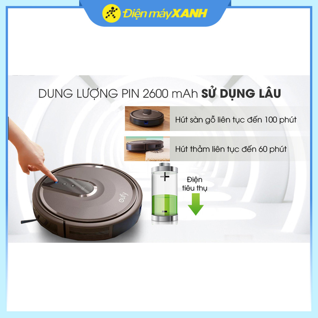 Robot hút bụi Eufy Robovac 15T - T2115
