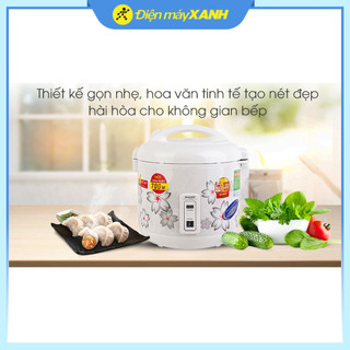 Nồi cơm nắp gài Sharp 1.8 lít KS-N182ETV