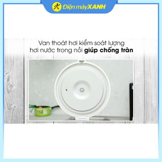 Nồi cơm nắp gài Sharp 1.8 lít KS-N182ETV