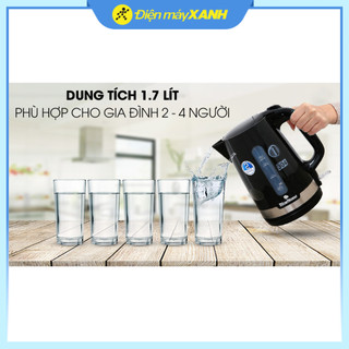 Bình đun siêu tốc BLUESTONE 1.7 lít KTB-3417