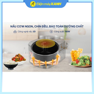 Nồi cơm điện tử Sharp 1.8 lít KS-COM194EV-BK
