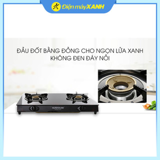 Bếp ga đôi Sunhouse SHB 201MT